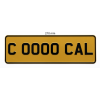 Placa Acrilica cuatriciclo 210x85