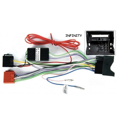AUDI 07+ conector Fakra Infinity System altavoces