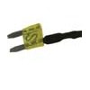 Fusible Bilama Mini 20 Amarillo Amp con cable auxi