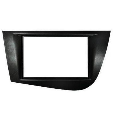 SEAT Leon 05-13 Marco DOBLE ISO Negro (Opcional K