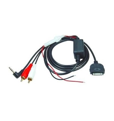 Prolongador auxiliar iPhone/iPod - RCA Macho/Conec