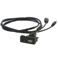 Cable extensión puerto USB-AUX MAZDA 2 - 3 - 5 - 6